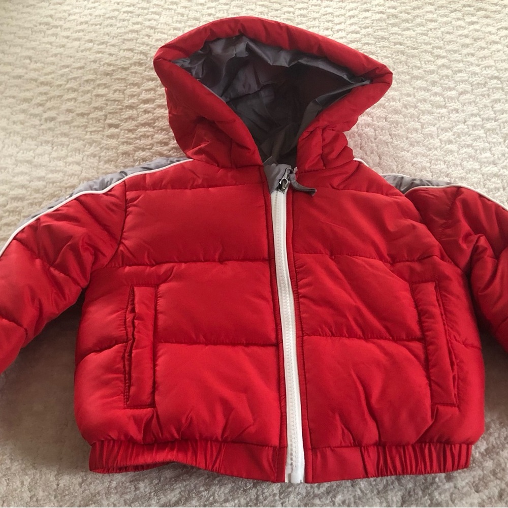 Red Rothschild NWT 4T hooded jacket with hat